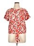 Jil Sander Orange Short Sleeve Blouse Size EU (IT) 36 / US 0 (estimated) - photo 1