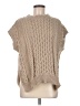 Shein 100% Polyester Tan Sweater Vest Size 8 - 10 - photo 1