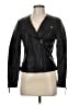 Topshop 100% Polyurethane Black Jacket Size 6 - photo 1