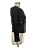Topshop 100% Polyurethane Black Jacket Size 6 - photo 4
