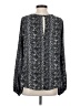 Allison Joy 100% Polyester Gray Long Sleeve Blouse Size S - photo 2