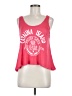 Assorted Brands 100% Rayon Graphic Pink Tank Top Size M - photo 1