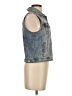 Maurices Blue Denim Vest Size XS - photo 4