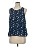CAbi 100% Polyester Blue Sleeveless Blouse Size M - photo 1