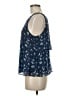 CAbi 100% Polyester Blue Sleeveless Blouse Size M - photo 5