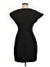 Zara Basic Solid Black Casual Dress Size M - photo 2