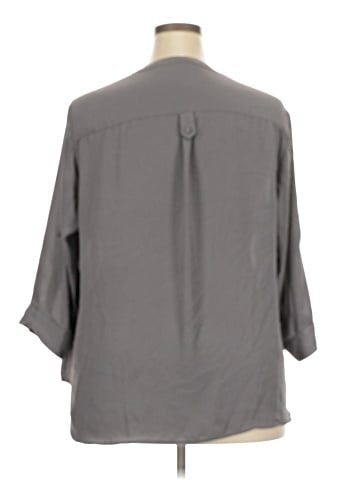 Torrid 3/4 Sleeve Blouse (view 2)