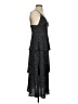 Aqua 100% Polyester Polka Dots Black Cocktail Dress Size XS - photo 4