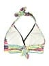 Anne Cole Print Yellow White Swimsuit Top Size M (estimated) - photo 2