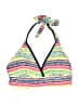 Anne Cole Print Yellow White Swimsuit Top Size M (estimated) - photo 1