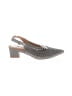 J. Renee Silver Heels Size 10 - photo 1