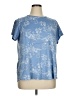 Bobeau Blue Short Sleeve Blouse Size 1X - photo 1