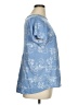 Bobeau Blue Short Sleeve Blouse Size 1X - photo 4