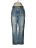 Good American Hearts Blue Jeans Size 8 - photo 1