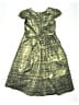 Kid's Dream 100% Polyester Tweed Green Dress Size 11 - 12 - photo 2