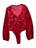 Shein 100% Polyester Red Long Sleeve Blouse Size 8 - 10 - photo 1