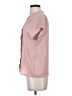 Shein 100% Polyester Pink Short Sleeve Blouse Size 2 - photo 5