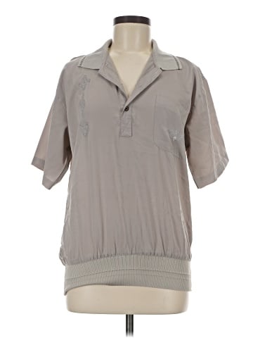 Oleg Cassini Short Sleeve Blouse (view 1)