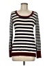 Olive and Oak Stripes Burgundy Pullover Sweater Size M - photo 1
