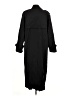 Talbots 100% Wool Black Wool Coat Size 6 - photo 2