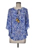 Alice & Trixie 100% Silk Blue Blouse Size M - photo 1