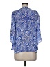 Alice & Trixie 100% Silk Blue Blouse Size M - photo 2
