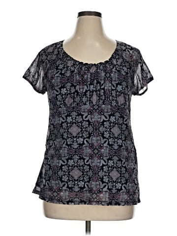 Axcess Short Sleeve Blouse (view 1)