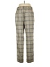 Ann Taylor LOFT Plaid Gray Casual Pants Size 10 - photo 2