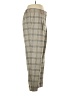 Ann Taylor LOFT Plaid Gray Casual Pants Size 10 - photo 4