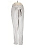 H&M Stripes Silver Casual Pants Size 6 - photo 1