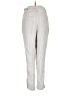 H&M Stripes Silver Casual Pants Size 6 - photo 2