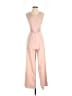 Forever 21 Contemporary 100% Polyester Solid Pink Jumpsuit Size S - photo 1