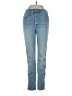 Madewell Chevron-herringbone Blue Jeans Size 24 waist - photo 1