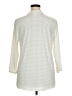 Charter Club Polka Dots Ivory 3/4 Sleeve Blouse Size XL - photo 2