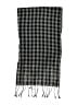 Unbranded 100% Viscose Checkered-gingham Black Gray Scarf One size - photo 2
