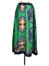 Unbranded 100% Polyester Paisley Green Casual Skirt Size M (estimated) - photo 2