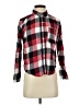 Forever 21 Plaid Red Long Sleeve Button-Down Shirt Size S - photo 1