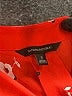 Banana Republic 100% Polyester Orange Short Sleeve Top Size S - photo 7
