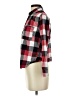 Forever 21 Plaid Red Long Sleeve Button-Down Shirt Size S - photo 5