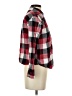Forever 21 Plaid Red Long Sleeve Button-Down Shirt Size S - photo 4