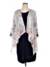 Studio One 100% Polyester Gray Ivory Casual Dress Size XL - photo 1