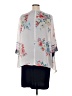 Studio One 100% Polyester Gray Ivory Casual Dress Size XL - photo 2