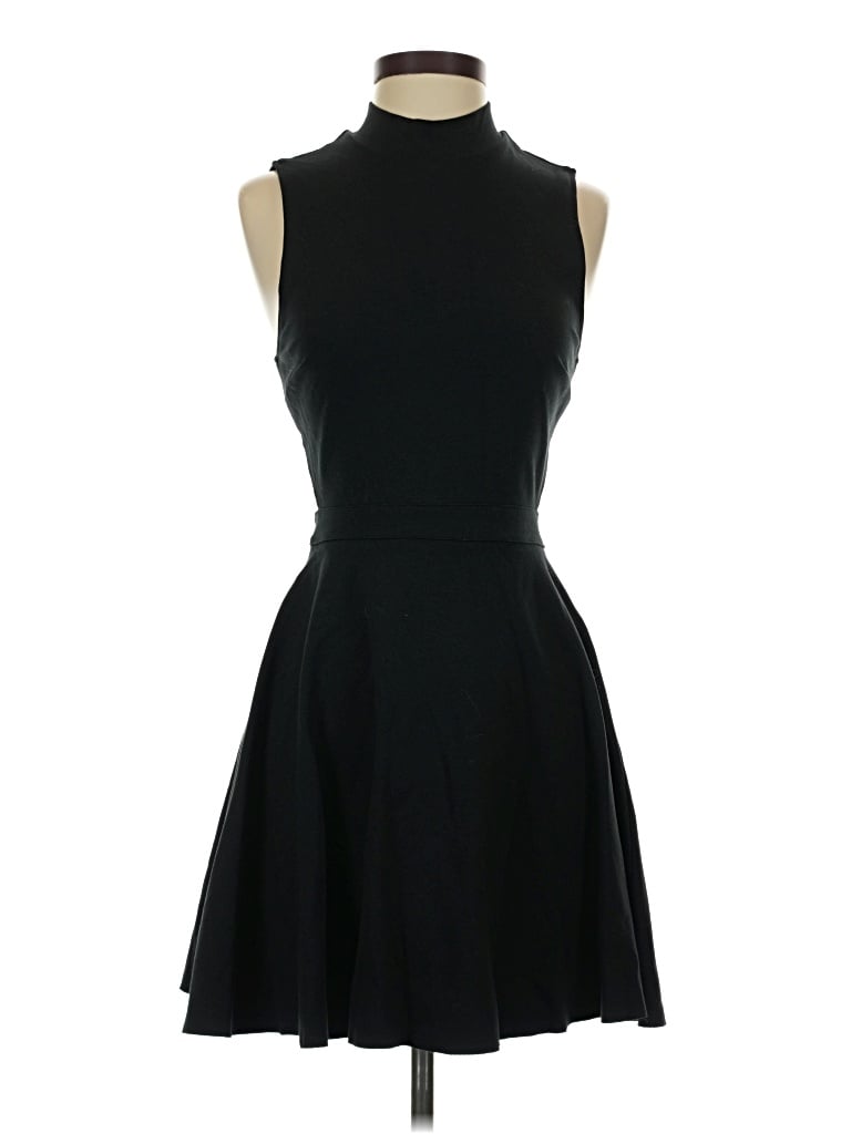 Pre-owned Avec Les Filles Cocktail Dress In Black