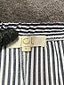 JCL 100% Polyester Stripes Gray Casual Dress Size L - photo 7