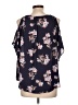 Sienna Sky Blue Short Sleeve Blouse Size L - photo 2