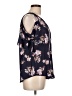 Sienna Sky Blue Short Sleeve Blouse Size L - photo 4