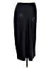 Old Navy 100% Polyester Solid Black Faux Leather Skirt Size L - photo 1