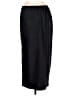 Old Navy 100% Polyester Solid Black Faux Leather Skirt Size L - photo 2