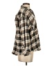 BDG 100% Cotton Plaid Brown 3/4 Sleeve Button-Down Shirt Size XS - photo 4