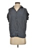 Madewell 100% Viscose Gray Short Sleeve Blouse Size XXS - photo 1